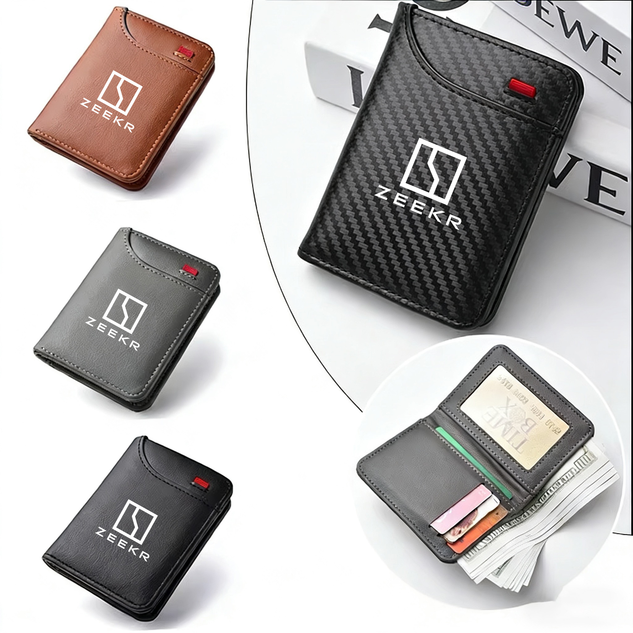 X Men Accessories - Leather Ultra-thin Mini PU Carbon Fiber