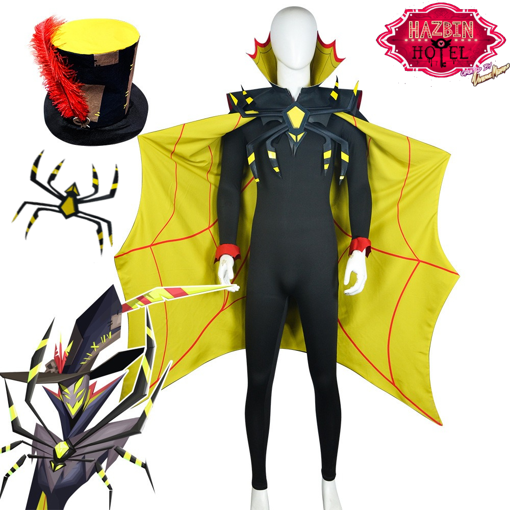 Men'S Suit Accessories - Hazbin Hotel Cosplay Costume Sinner Lord