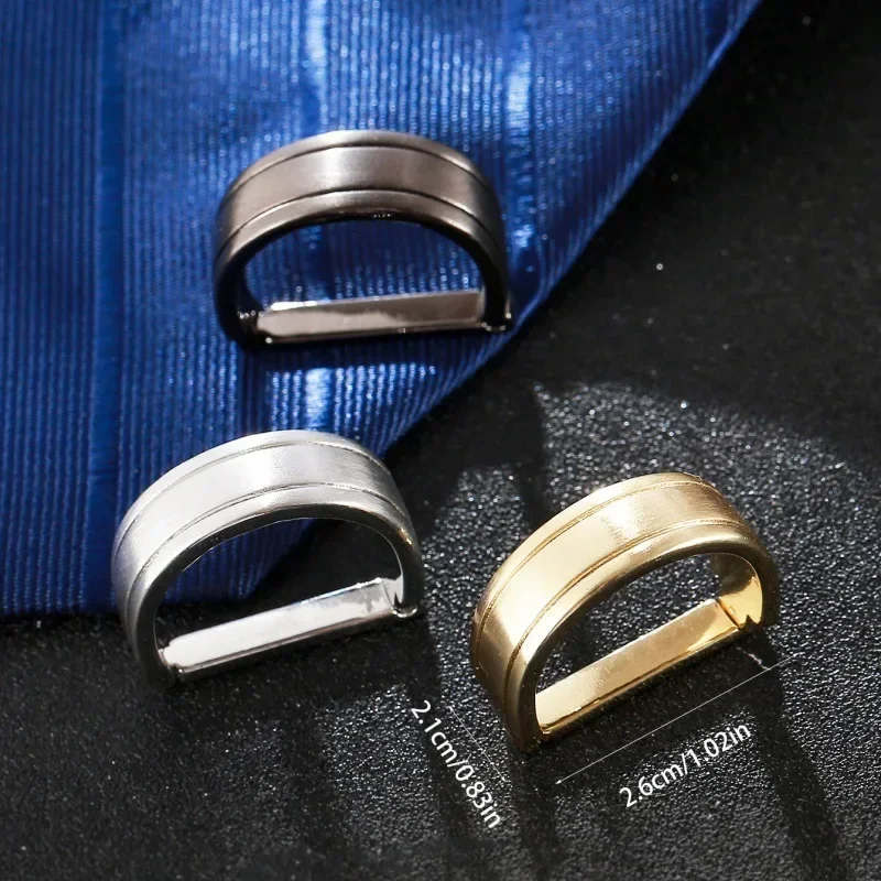 Men'S Accessories And Jewelry - Bronze Plated Matte Finish D-Clip Buckle