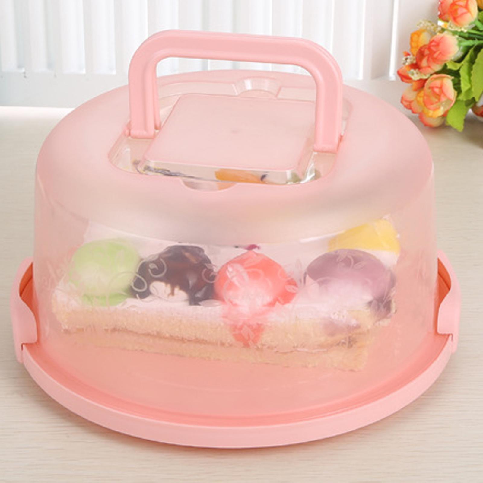 Men'S Accessories Rack - Handheld Cake Carrier Reusable Airtight Box