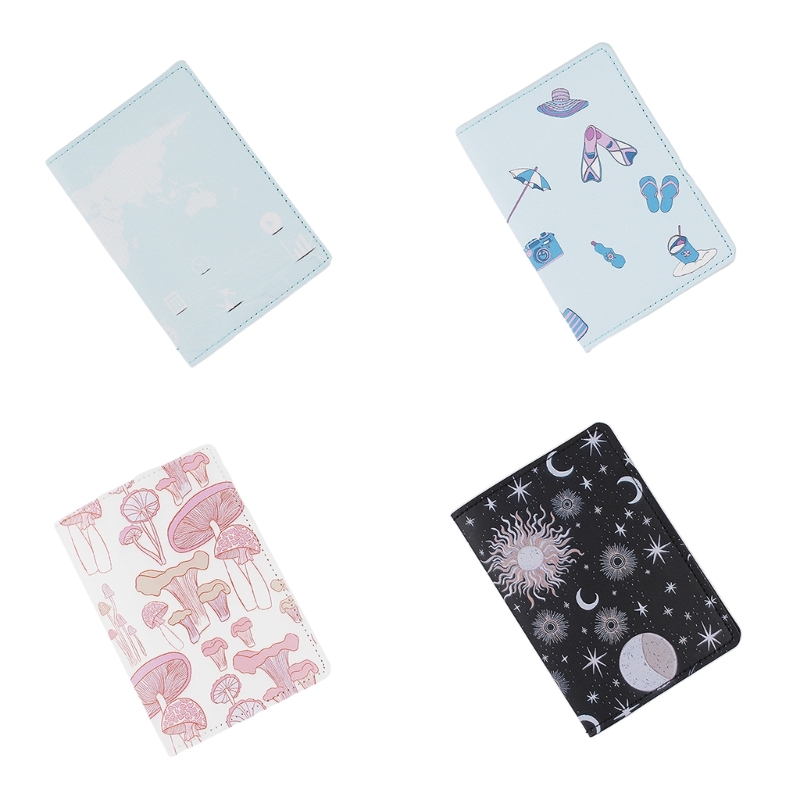 Men'S Accessories Rack - Universal Travel Document Organizer Colorful Printed