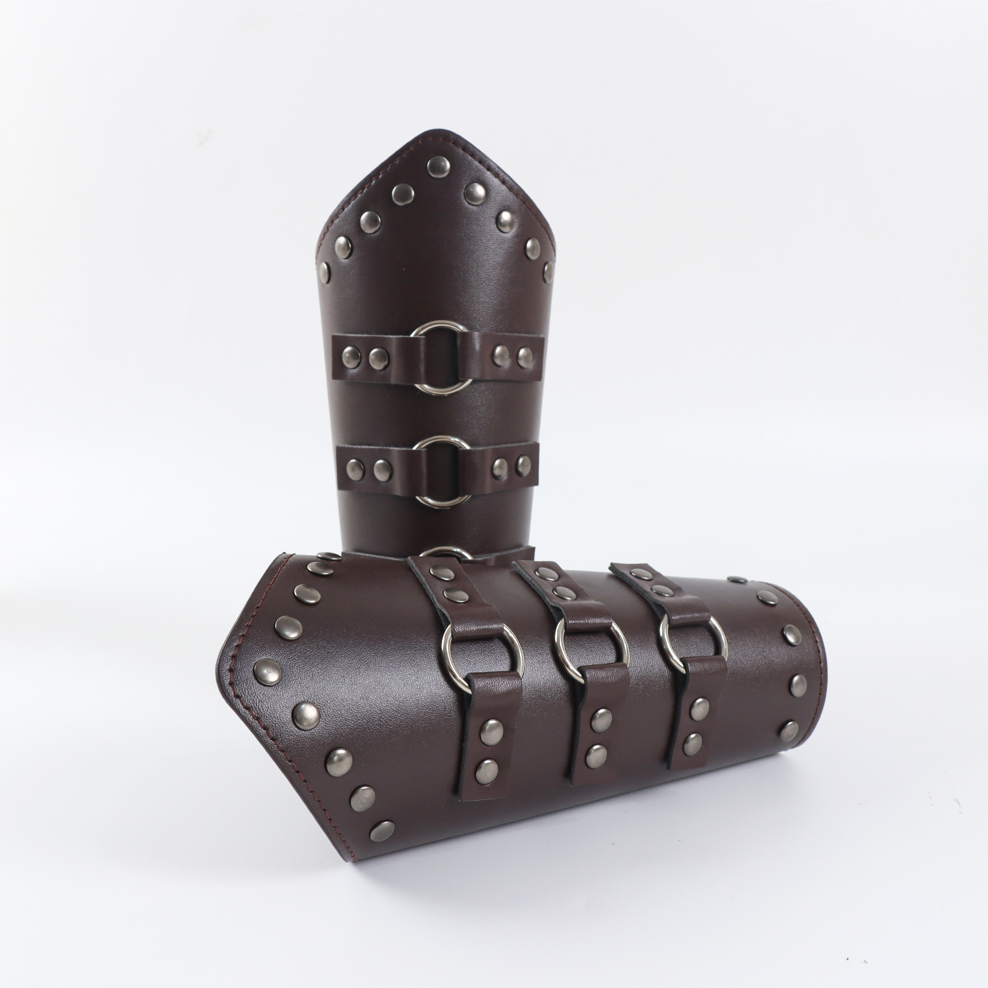 Men'S Viking Accessories - Men Medieval Cosplay PU Leather Armor