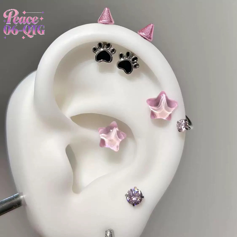 New Sale 1pair Cute Cat Paw De - Men'S Accessories Jewelry Sale avaliação e preço