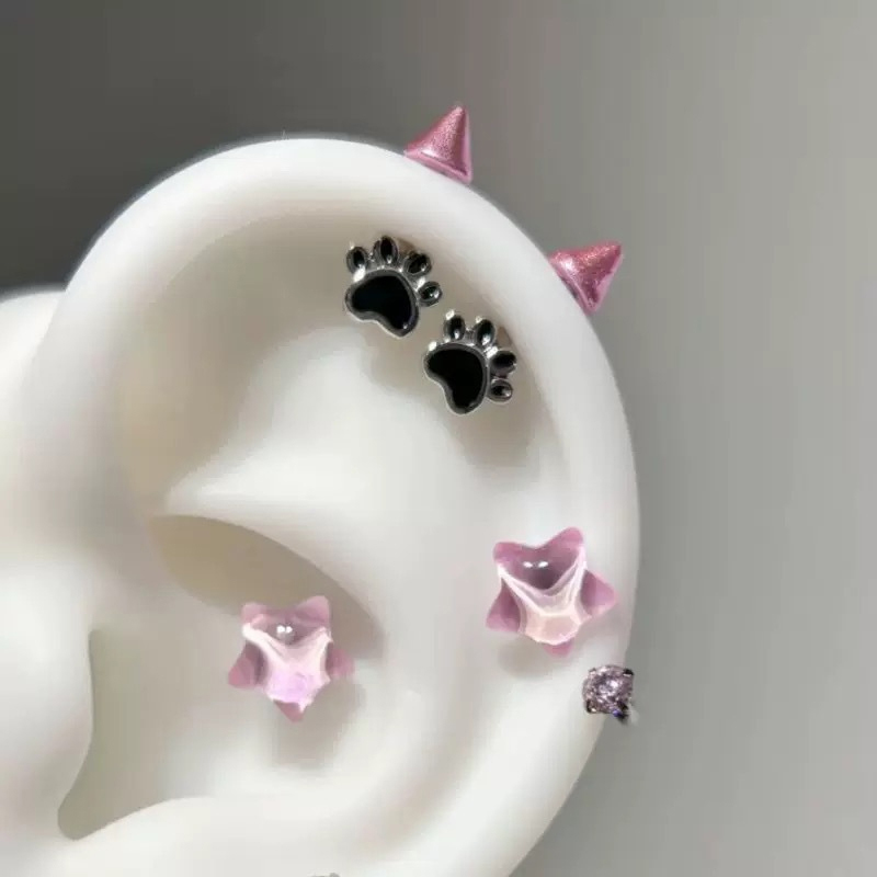 New Sale 1pair Cute Cat Paw De - Men'S Accessories Jewelry Sale avaliação e preço