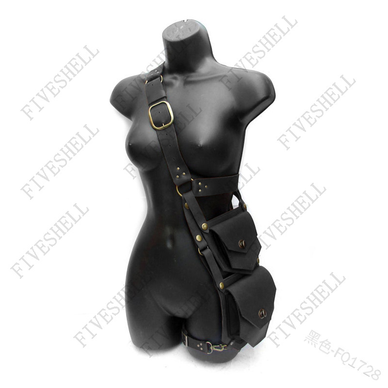 Medieval Renaissance Waist PU  - Men'S Viking Accessories avaliação e preço