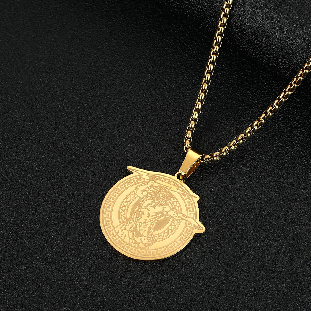 Vintage Zeus Pendant Necklace  - Zeus Men Accessories avaliação e preço