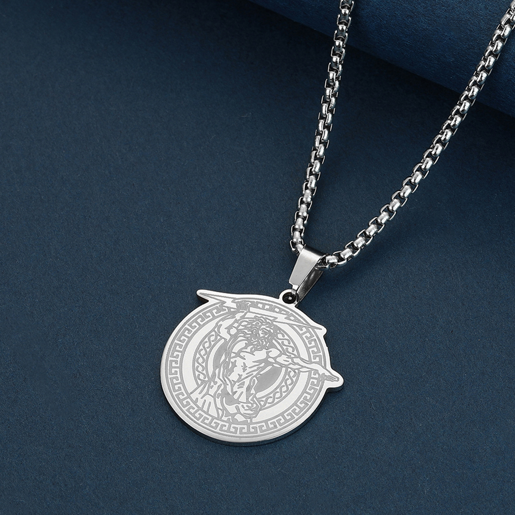 Vintage Zeus Pendant Necklace  - Zeus Men Accessories avaliação e preço