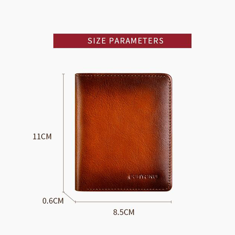 Men's Small Ultra-Thin Wallet  - Men Accessories Photos avaliação e preço