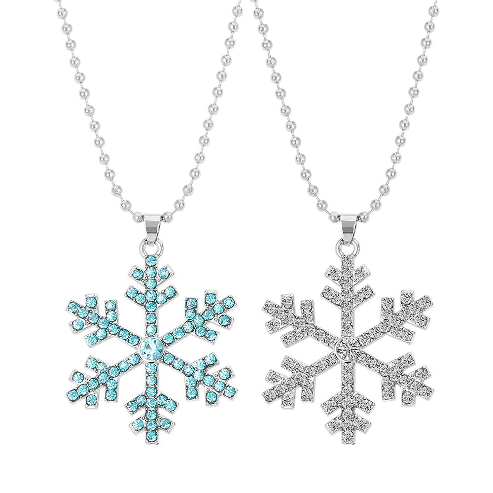 Magical Blue Crystal Snowflake - Men'S Accessories And Jewelry avaliação e preço