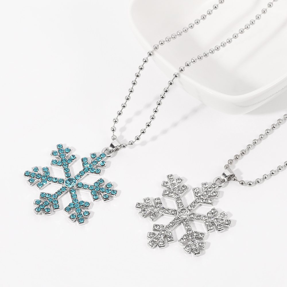 Magical Blue Crystal Snowflake - Men'S Accessories And Jewelry avaliação e preço