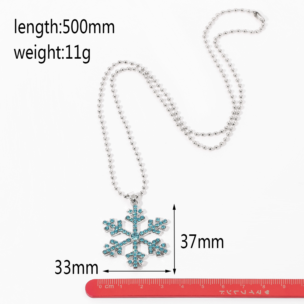 Magical Blue Crystal Snowflake - Men'S Accessories And Jewelry avaliação e preço