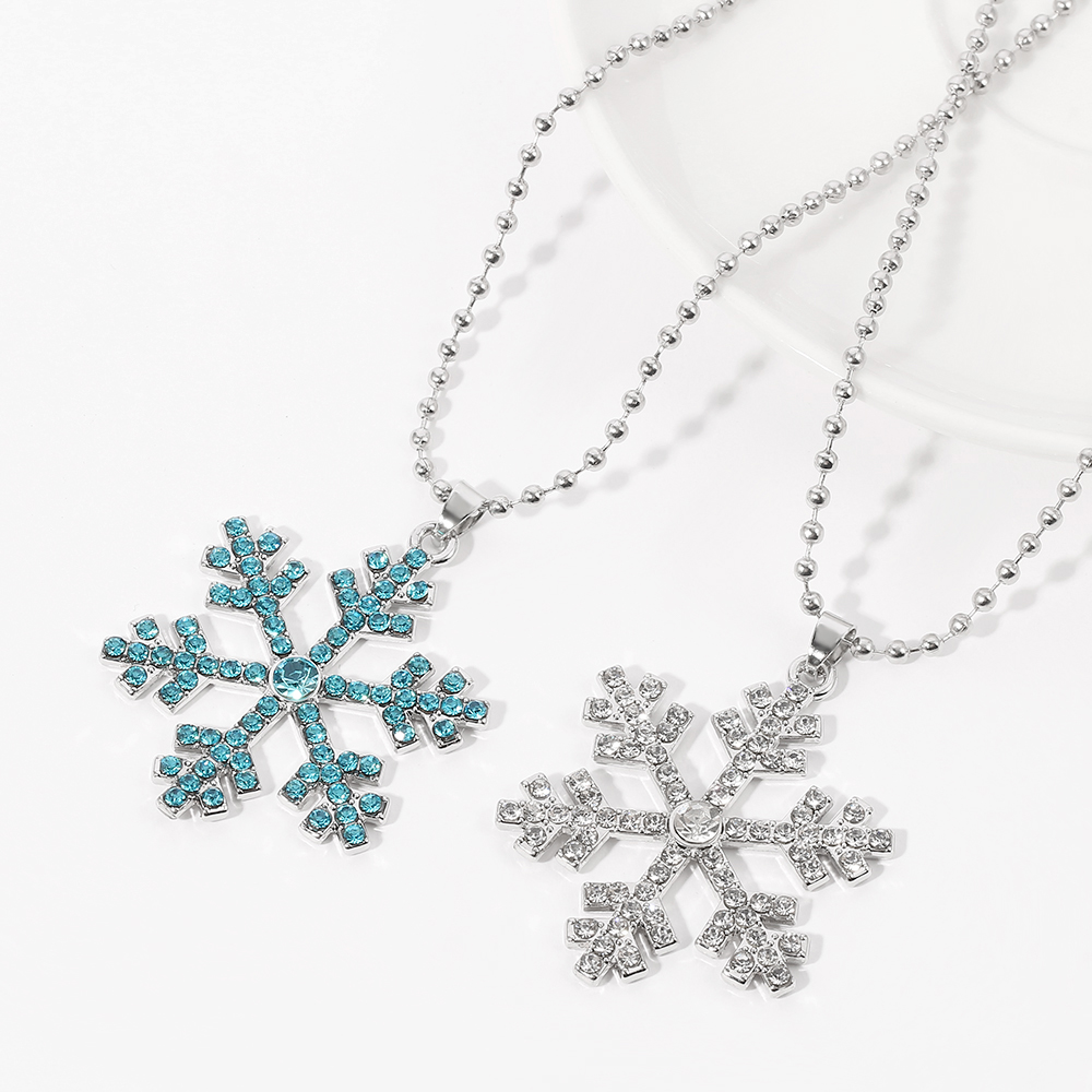 Magical Blue Crystal Snowflake - Men'S Accessories And Jewelry avaliação e preço