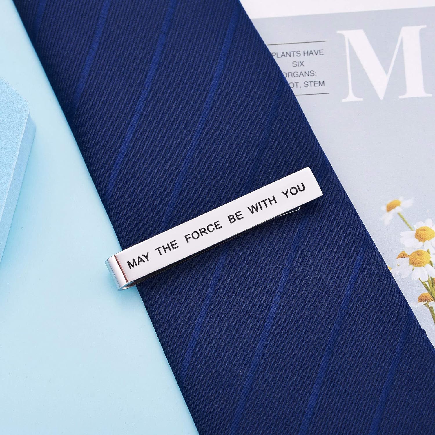 Stainless Steel Tie Clip - Pol - Men Accessories Usa avaliação e preço
