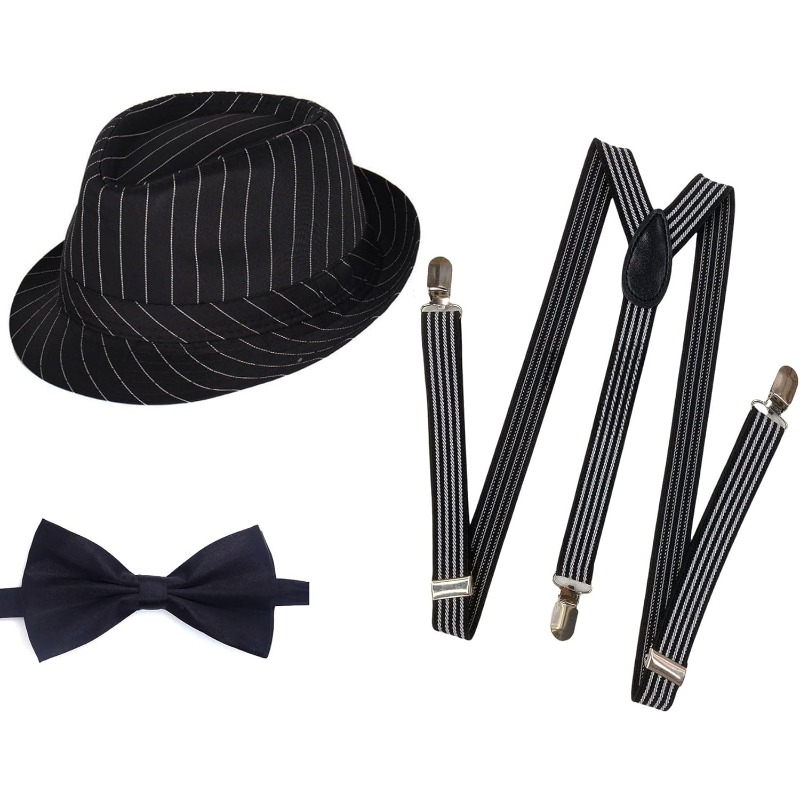 1920s Mens Costume Fedora Hat  - Men'S Accessories In The 1920S avaliação e preço