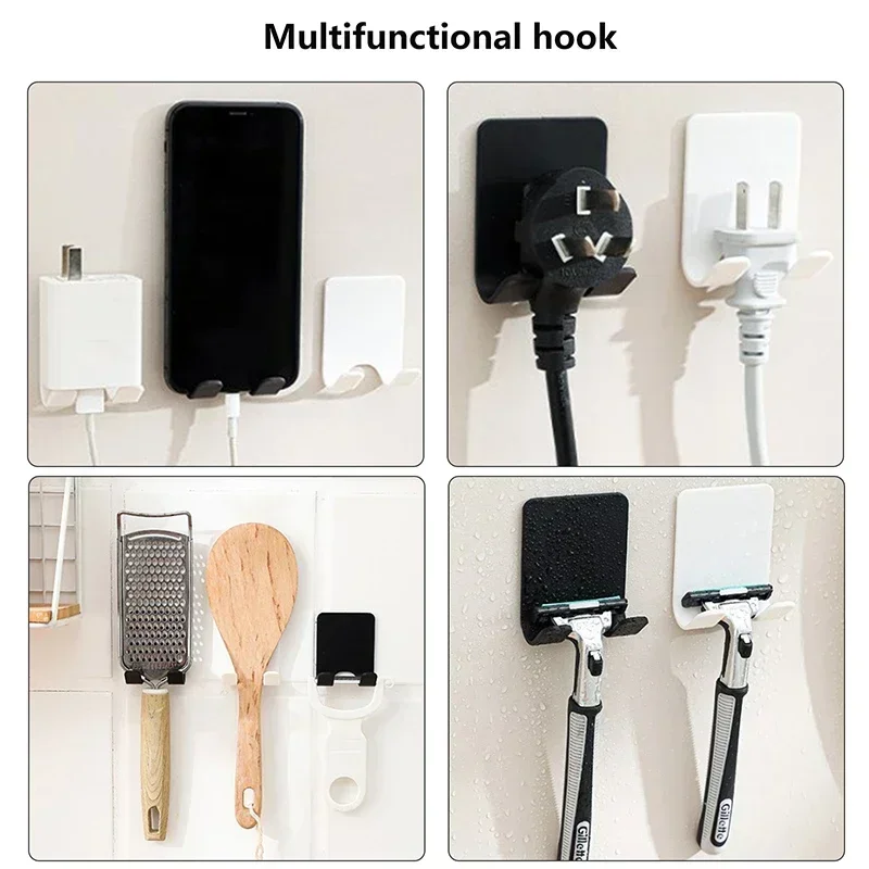 1/2/4/6Pcs Bathroom Razor Hold - Men'S Accessories Rack avaliação e preço