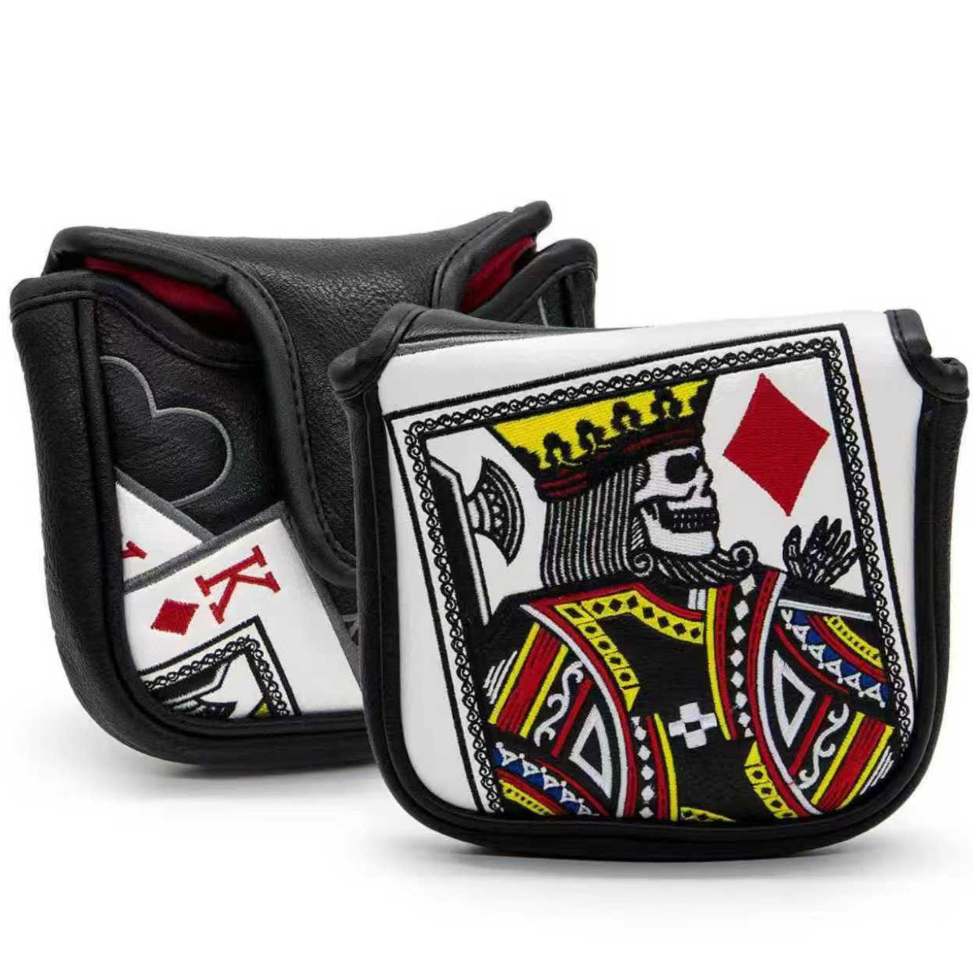 King Of Hearts Embroidered Mal - Men Accessories Usa avaliação e preço