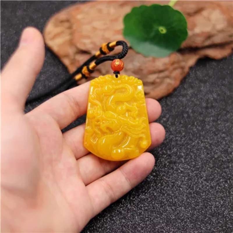 Wholesale Chinese Yellow Jade  - Men Accessories Hand avaliação e preço