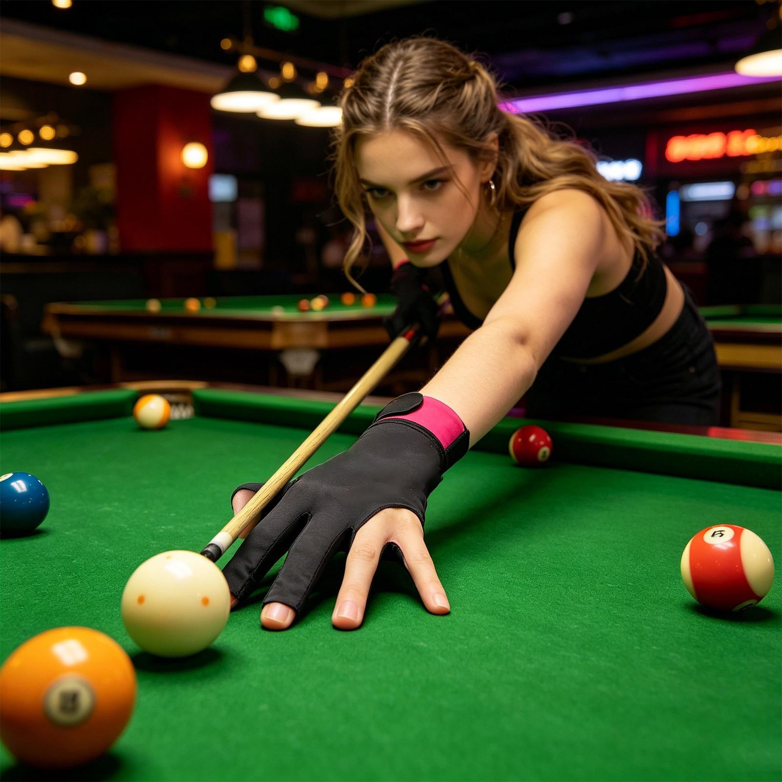 Billiards Glove Left Hand 3-Fi - Men Accessories Hand avaliação e preço