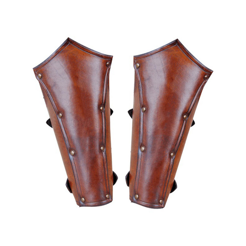 Men Medieval Cosplay Leather A - Men'S Viking Accessories avaliação e preço