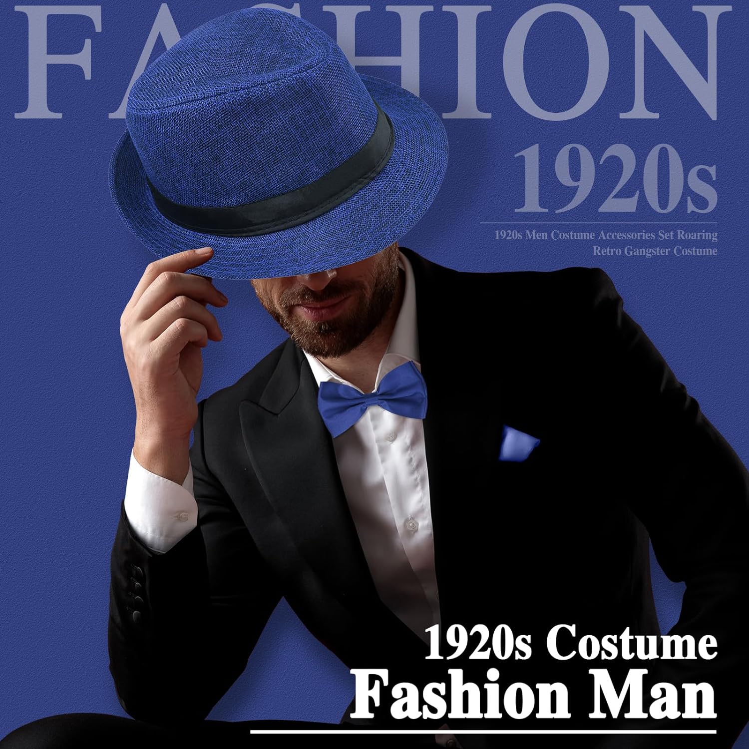 Halloween Cosplay 1920s Men Ac - Men'S Accessories In The 1920S avaliação e preço
