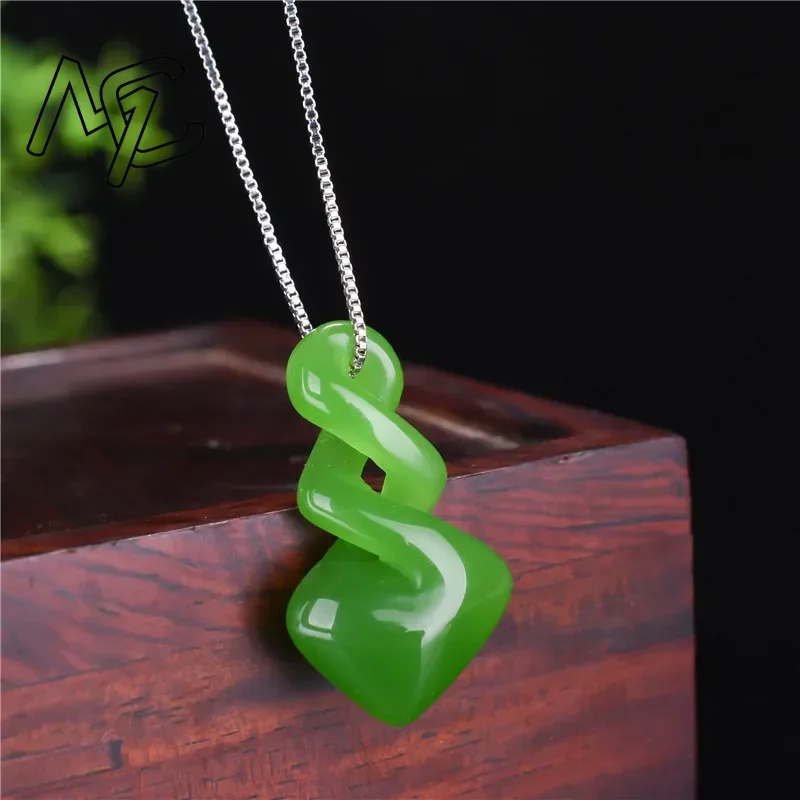 Natural Hetian Jade Green Colo - Men Accessories Hand avaliação e preço