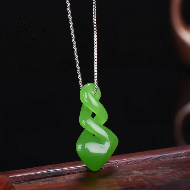 Natural Hetian Jade Green Colo - Men Accessories Hand avaliação e preço