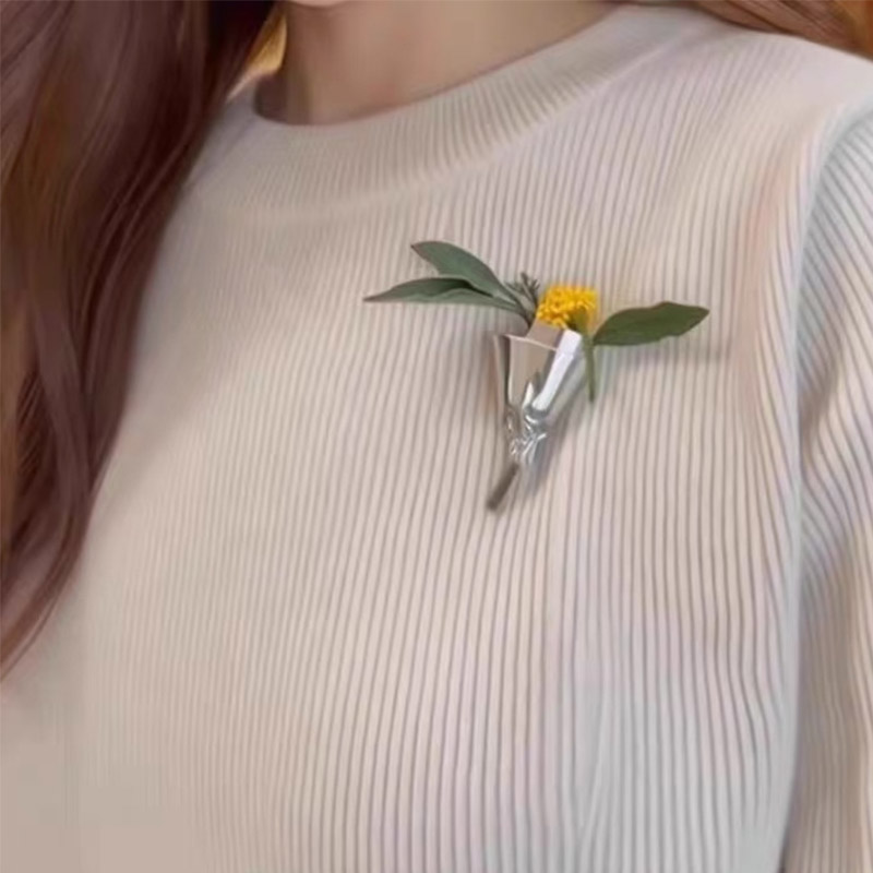 Metal Branch Bouquet Flower Ho - Men Accessories Bouquet avaliação e preço