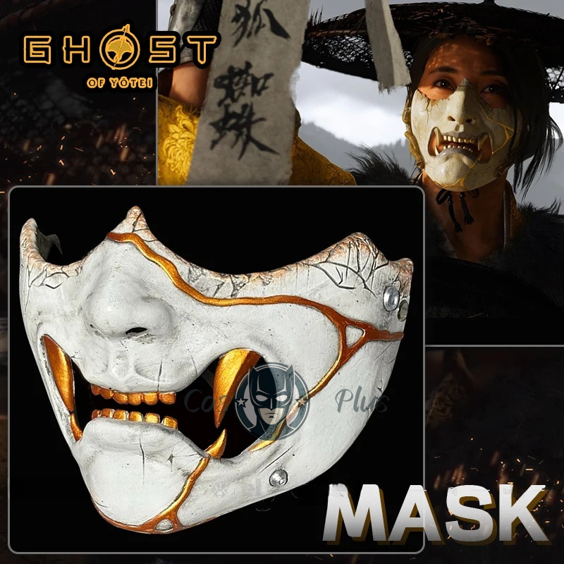 Game Ghost of Yotei Atsu Mask  - Men Accessories Set avaliação e preço