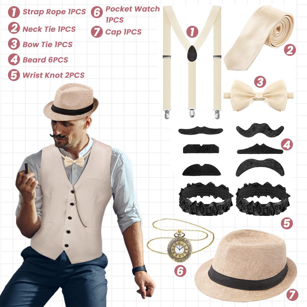 1920s Mens Costume Accessories - Men'S Accessories In The 1920S avaliação e preço
