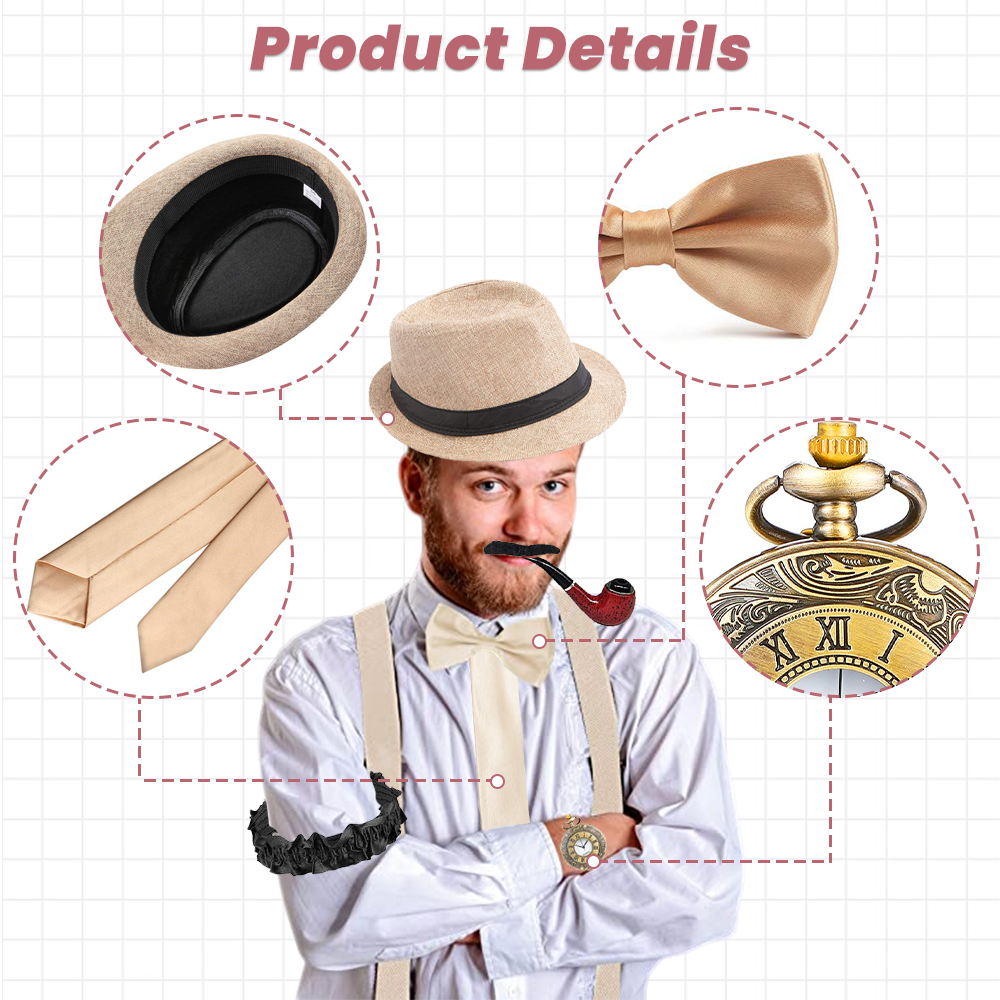 1920s Mens Costume Accessories - Men'S Accessories In The 1920S avaliação e preço