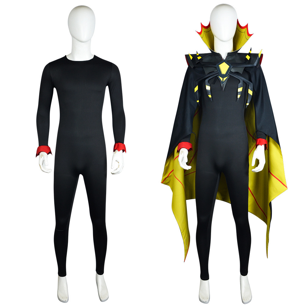 Hazbin Hotel Cosplay Costume S - Men'S Suit Accessories avaliação e preço