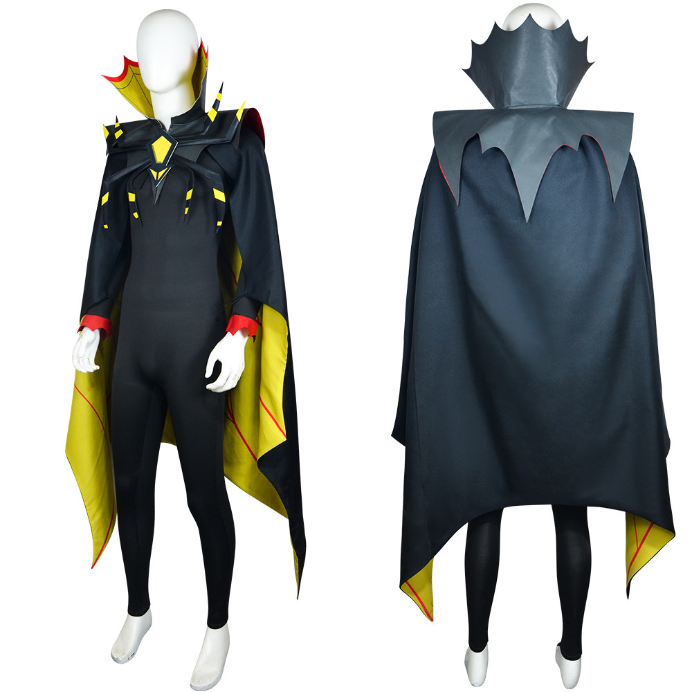 Hazbin Hotel Cosplay Costume S - Men'S Suit Accessories avaliação e preço