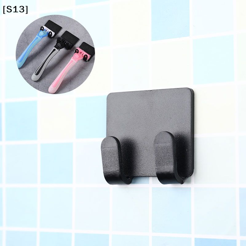 2pcs Punch Free Razor Holder t - Men'S Accessories Rack avaliação e preço