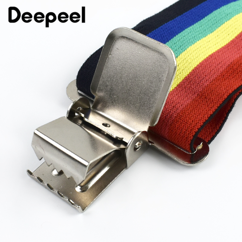 1Pc 5cm Wide Rainbow Men's Sus - Men'S Accessories Types avaliação e preço