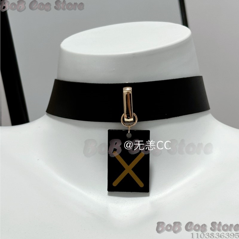 9S Choker Game Nie Cosplay Cos - Men'S Suit Accessories avaliação e preço