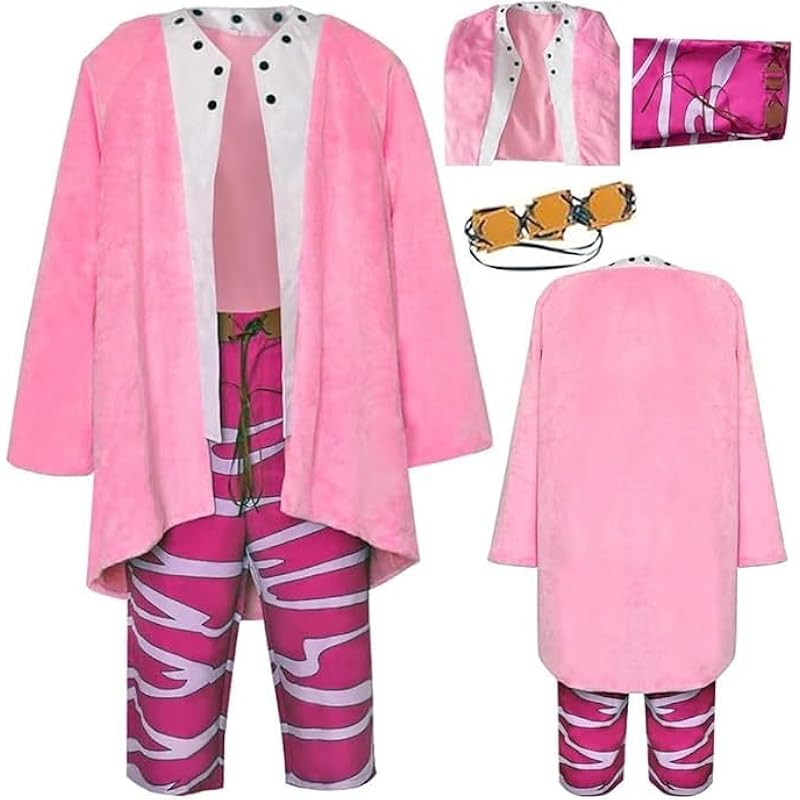 Anime JOKER Donquixote Doflami - Men'S Suit Accessories avaliação e preço