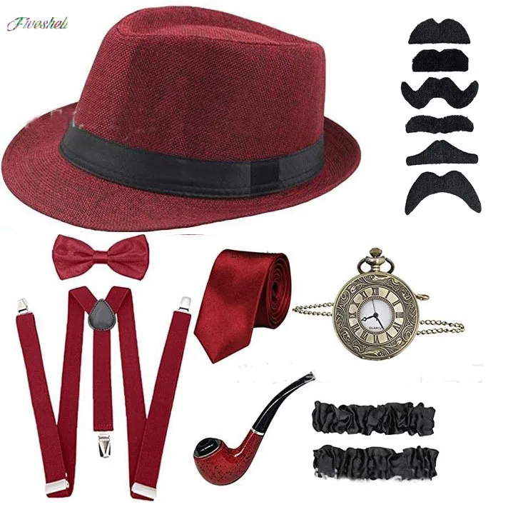 Halloween Party Great Gatsby C - Men'S Accessories In The 1920S avaliação e preço