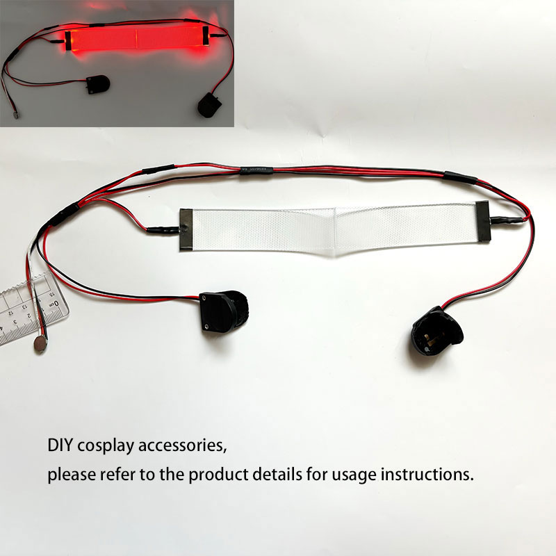 Red Flexible Bendable DIY LED  - X Men Accessories avaliação e preço