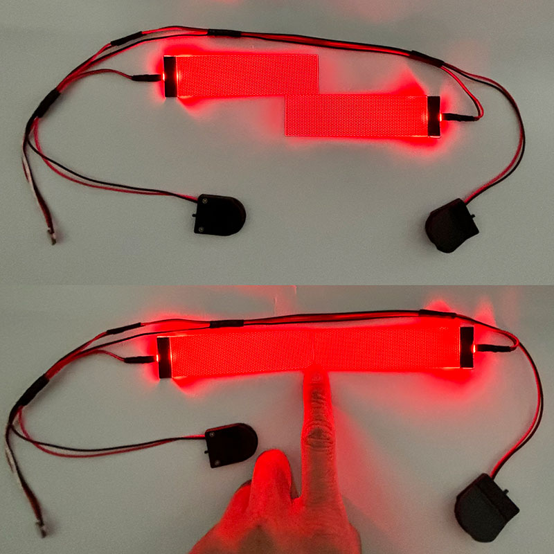 Red Flexible Bendable DIY LED  - X Men Accessories avaliação e preço