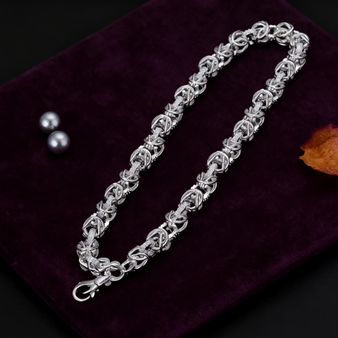 Hot new sales 925 Sterling Sil - Men'S Accessories Jewelry Sale avaliação e preço
