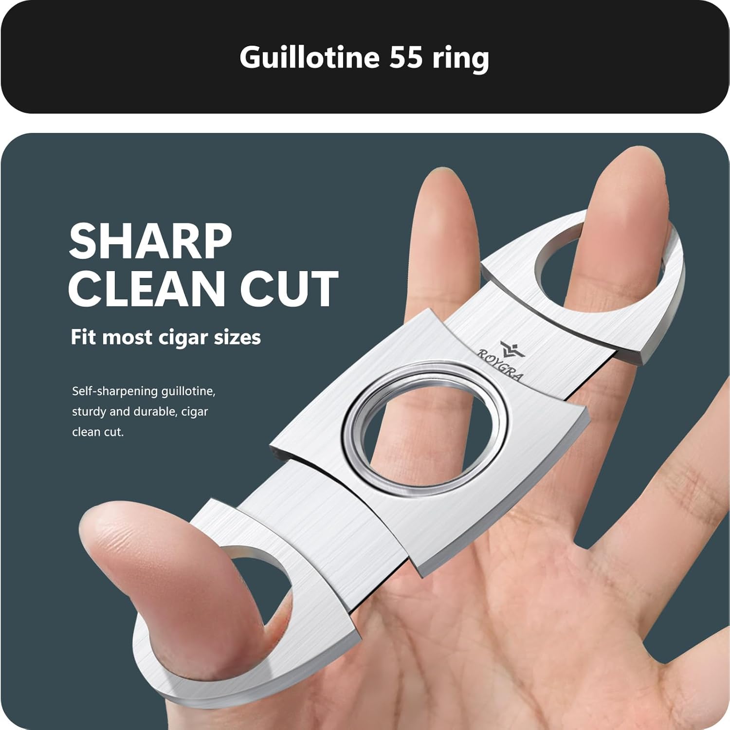 Cigar Cutter Set 3 Pack, Stain - Men Accessories Usa avaliação e preço