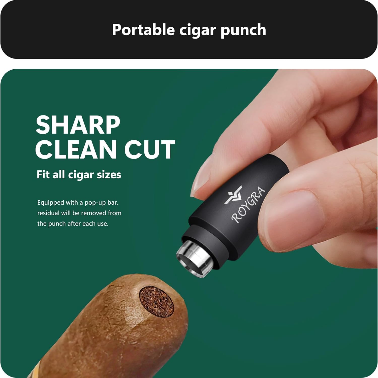 Cigar Cutter Set 3 Pack, Stain - Men Accessories Usa avaliação e preço