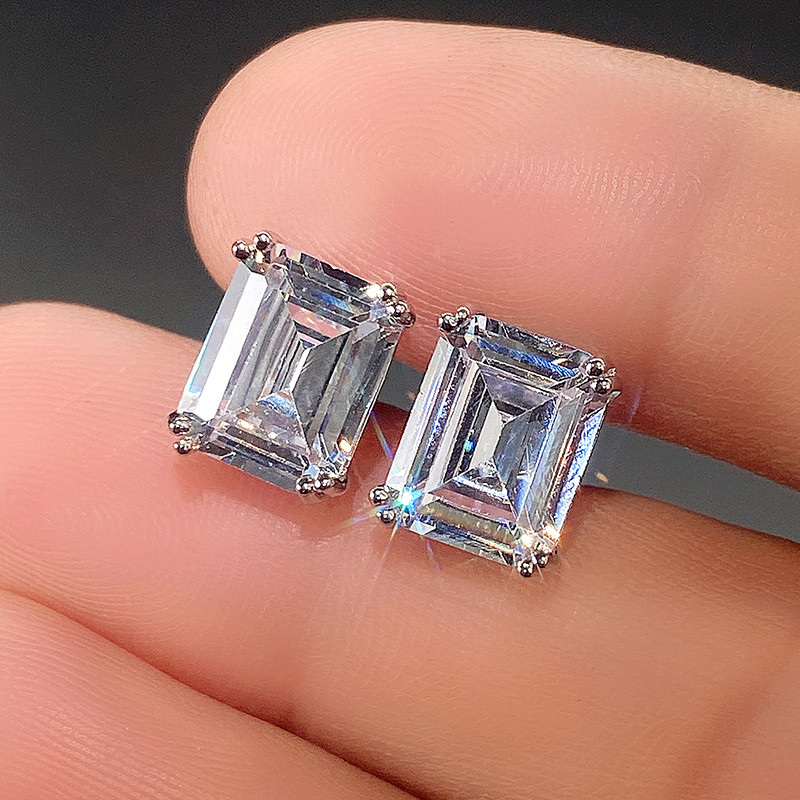 Huitan Geometric Square Cubic  - Men'S Accessories Jewelry Sale avaliação e preço