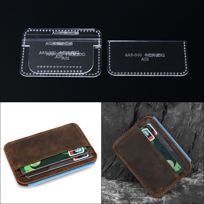 1Set DIY Acrylic Leather Templ - Men'S Accessories Rack avaliação e preço