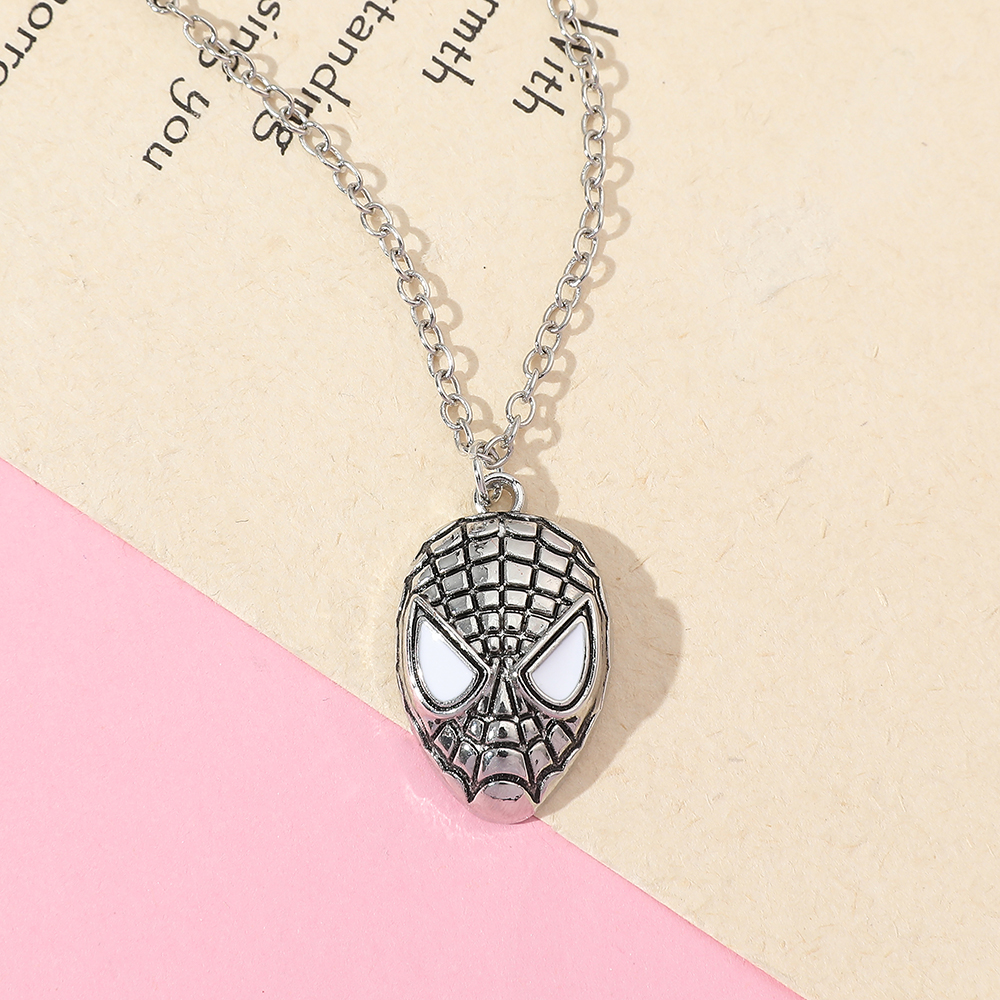 Superhero Spider Man Mask Pend - Men'S Accessories And Jewelry avaliação e preço