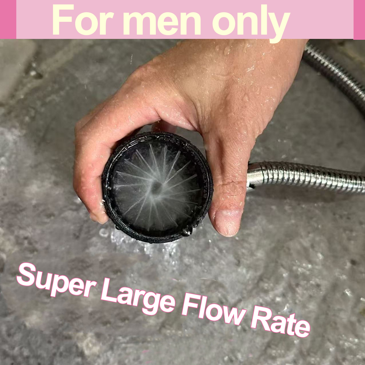 High Pressure Handheld Shower  - Men Accessories Hand avaliação e preço