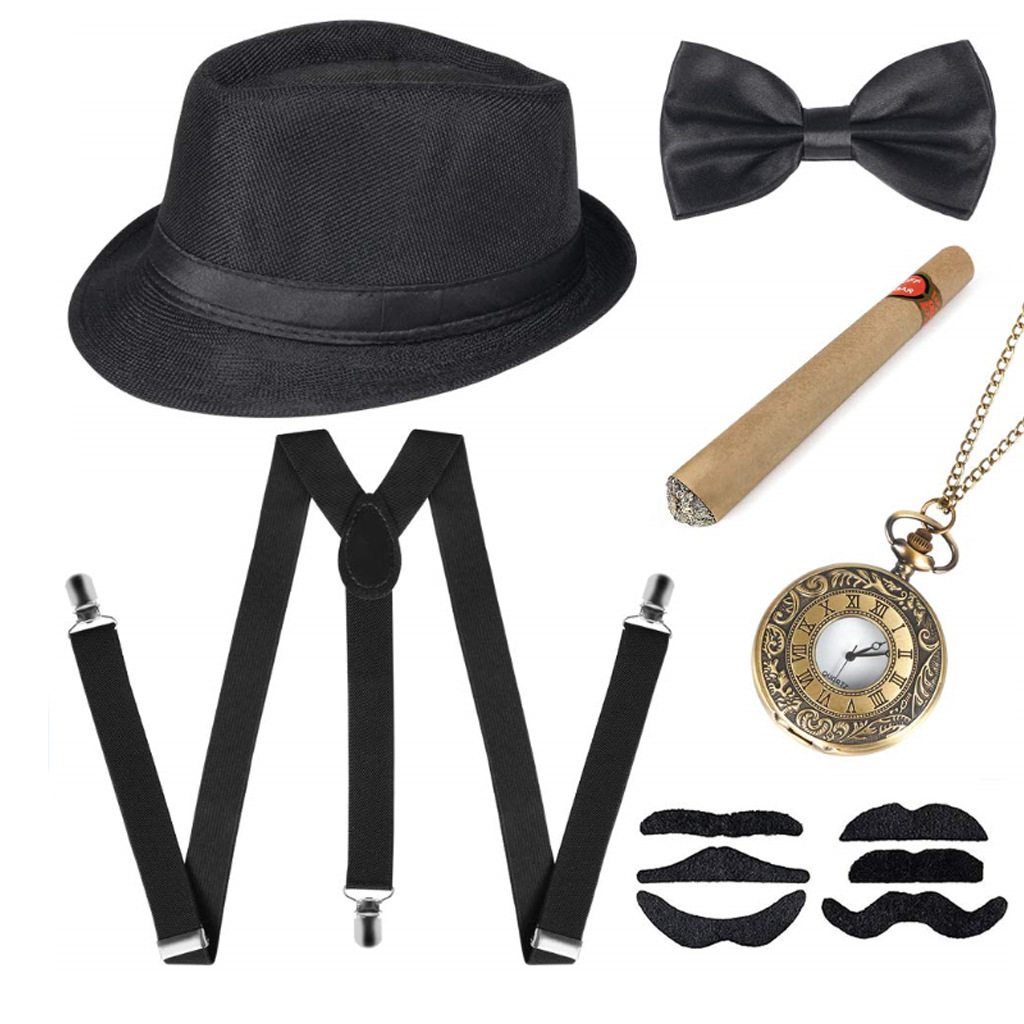1920S Mens Great Gatsby Access - Men'S Accessories In The 1920S avaliação e preço