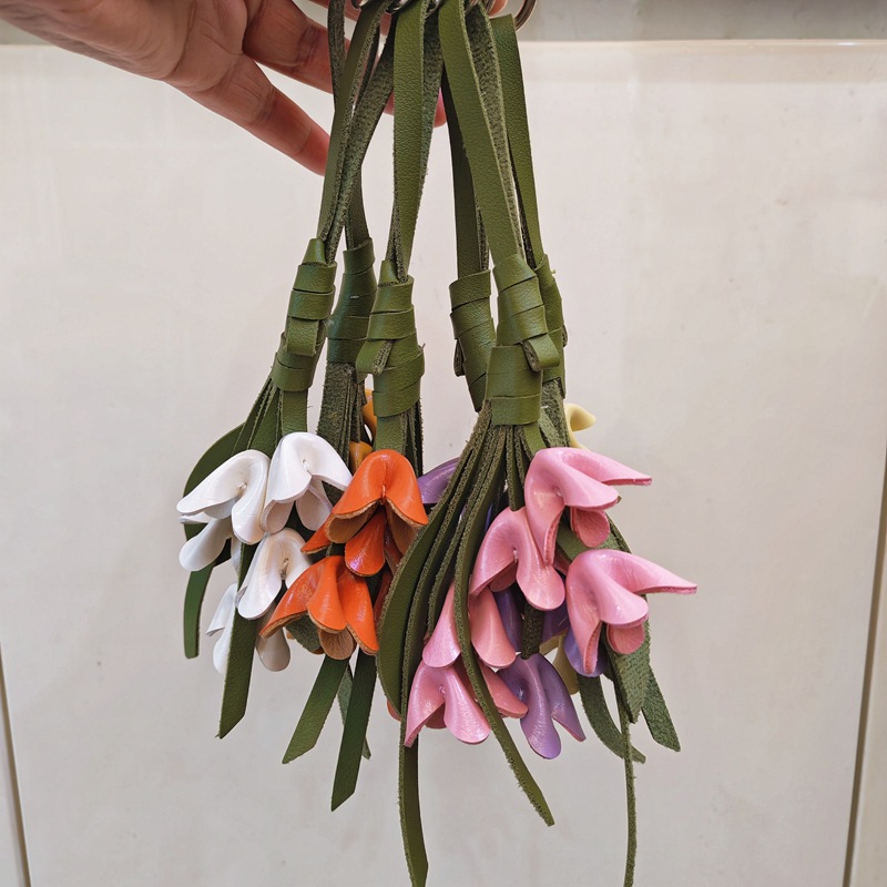Handmade tulip bouquet leather - Men Accessories Bouquet avaliação e preço