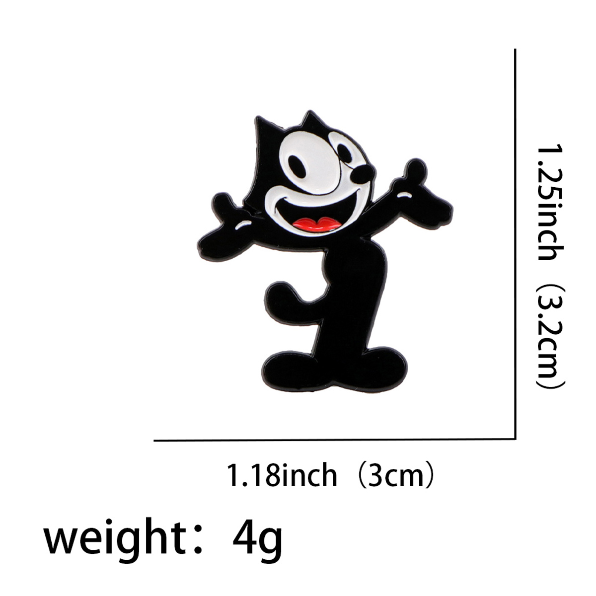 Cute Cartoon Animal Enamel Pin - Men'S Accessories And Jewelry avaliação e preço