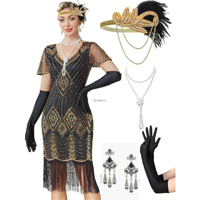 20er 1920s Dresses for Women,  - Men'S Accessories In The 1920S avaliação e preço